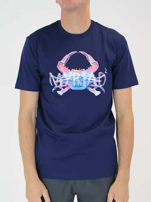 White Threads Myriad T-Shirt - Navy