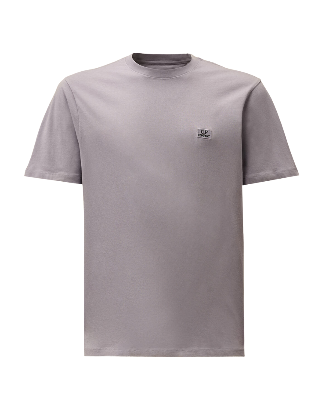 C.P. Company Logo Patch T-Shirt - Light Grey