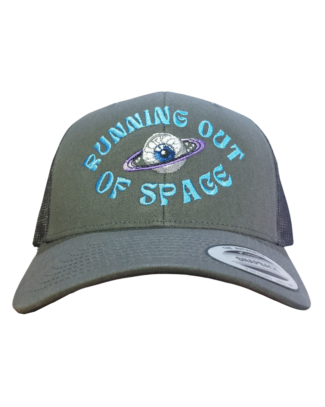 Cap Kids Running Out of Space Cap - Grey