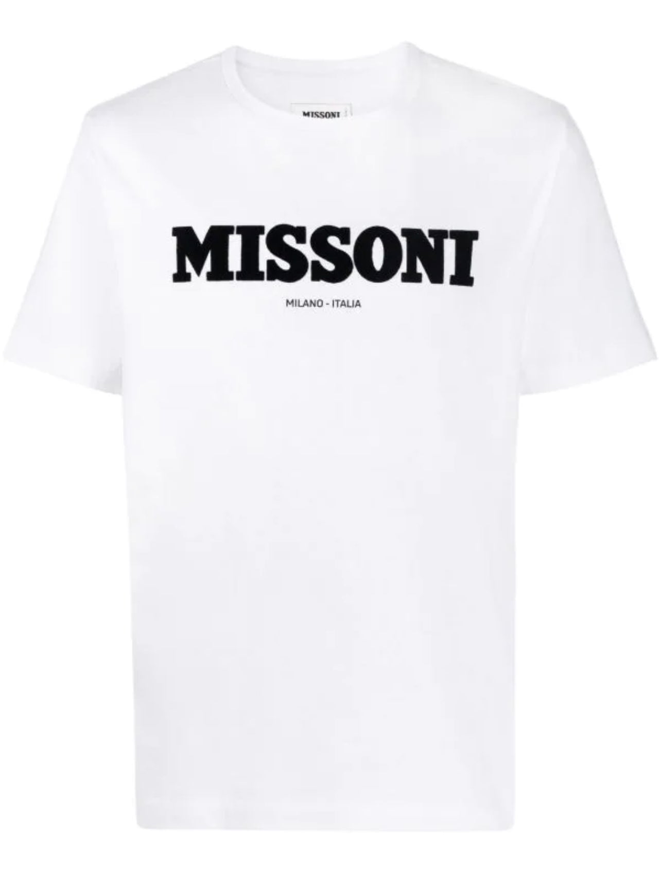 Missoni T-Shirt, White black logo