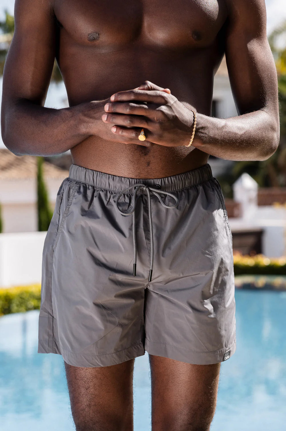Capo Essential Swim Shorts - Grey
