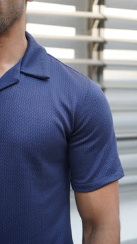 Capo Bead Shirt - Navy