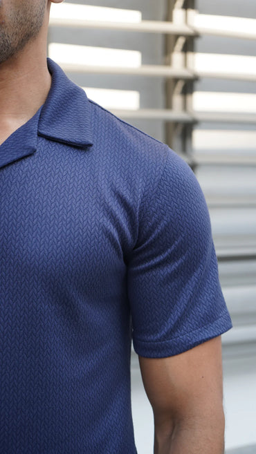 Capo Bead Shirt - Navy