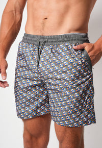 Capria Casa Swim Shorts - Grey
