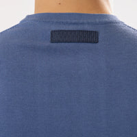 Lanka Cotton Silk T-Shirt - Blue
