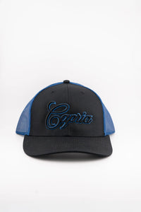 Capria Trucker Cap - Black/Blue