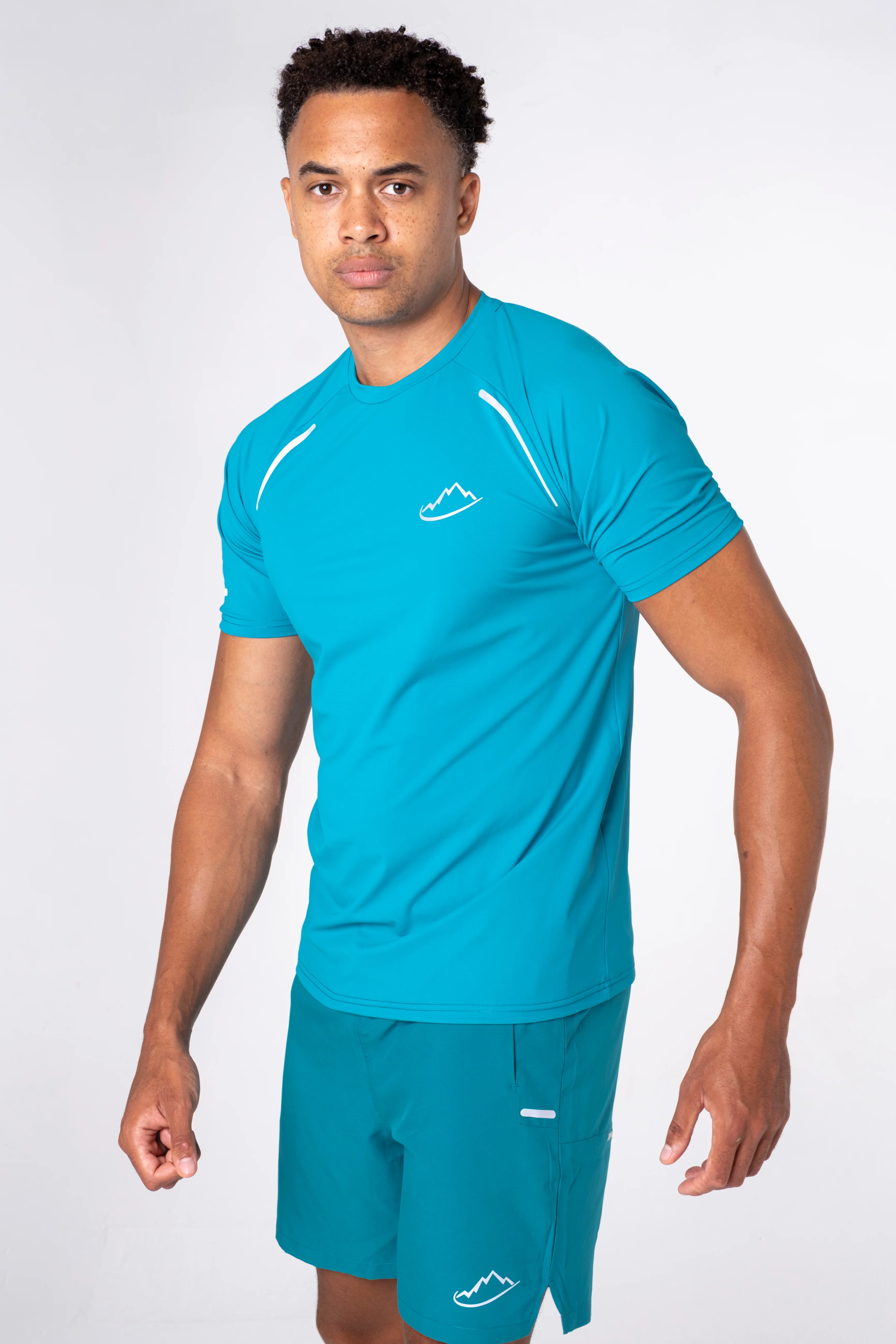 Adapt To Zone T-Shirt - Aqua Blue