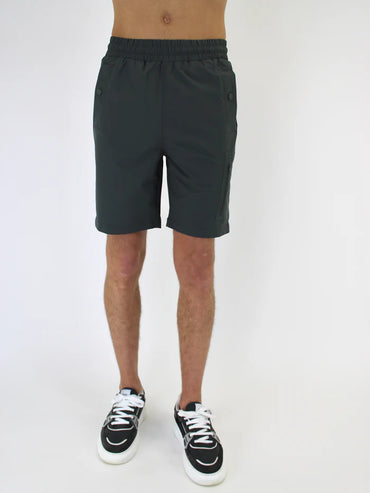 White Threads Versatile Cargo Shorts - Dark Grey