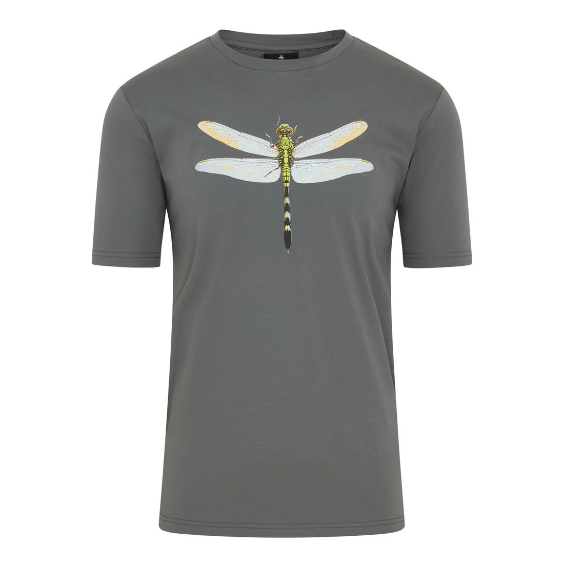 Mosquito Mercerized Dragonfly T-Shirt - Grey
