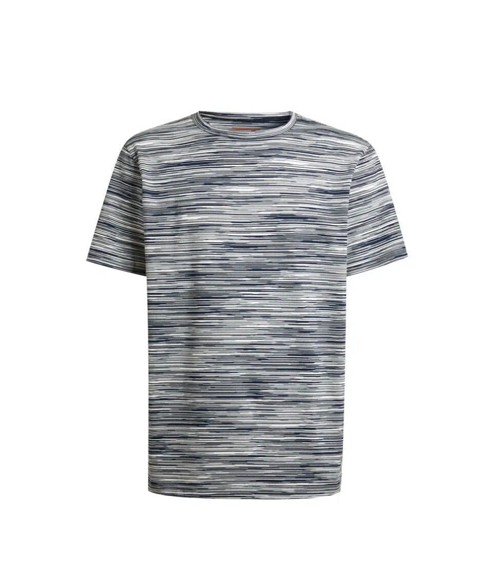 Missoni Navy/White Striped T-Shirt