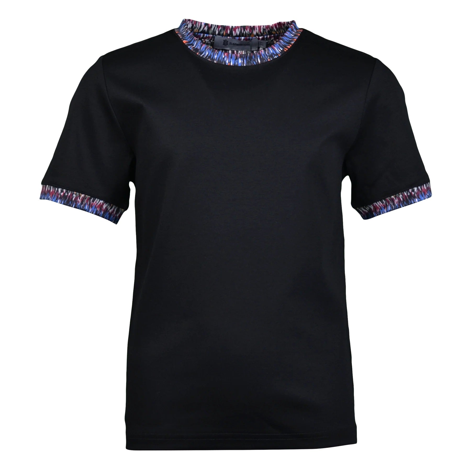 Moda Bandidos, Frequency Autumn Pattern T-Shirt, Black