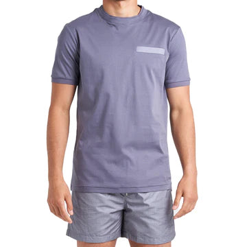 Lanka, Steel Grey Pocket T-Shirt