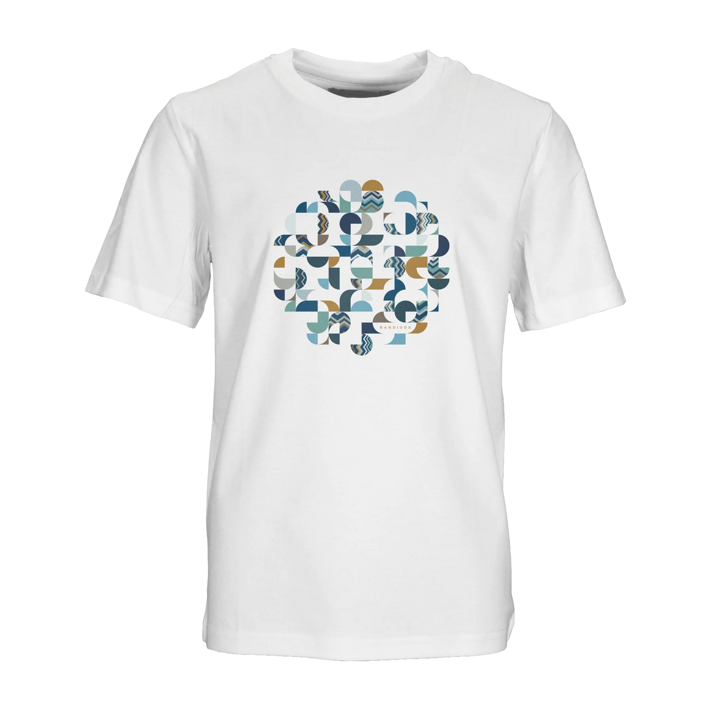 Moda Bandidos Geo Zig T-Shirt - White