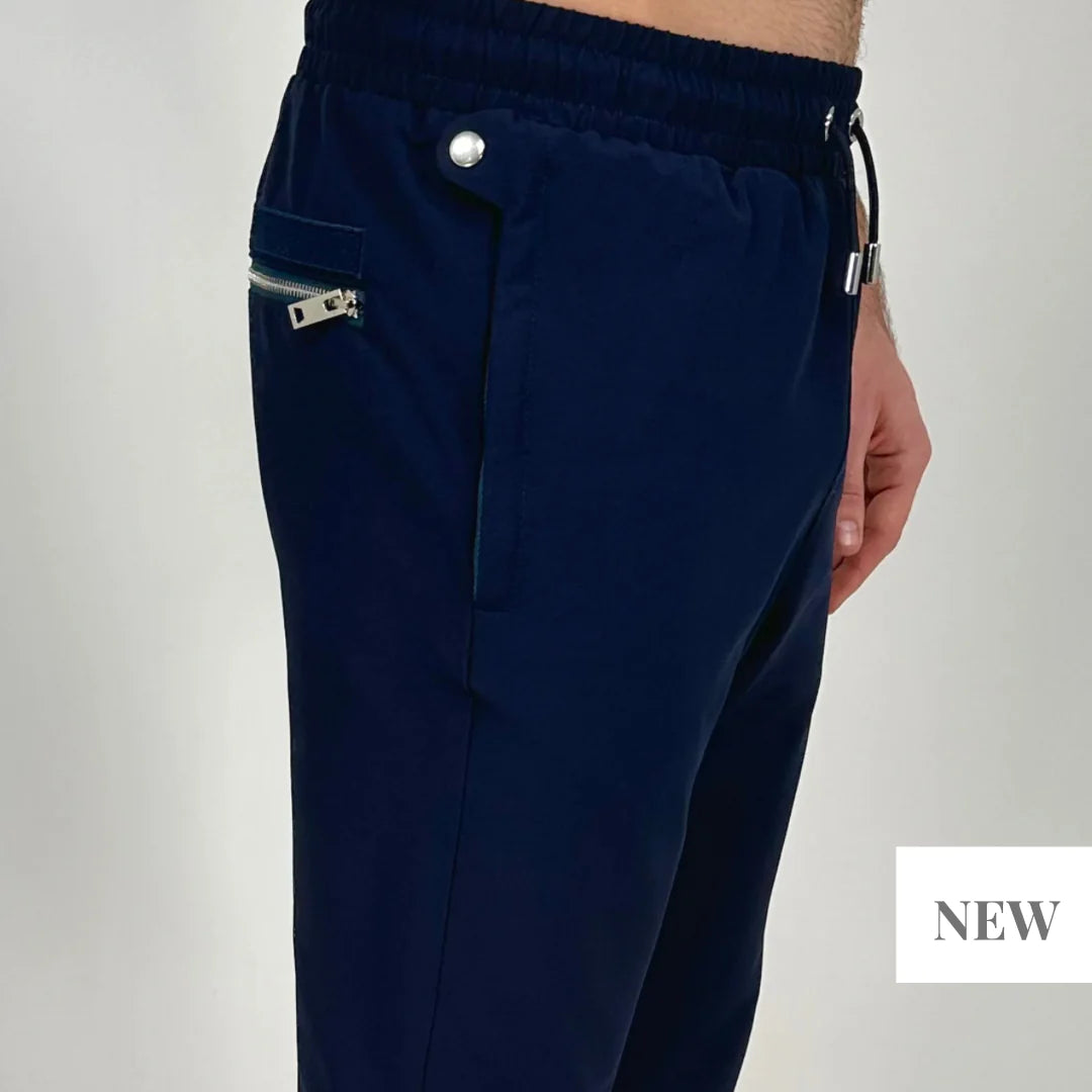 Lanka, Navy Luxury Pants