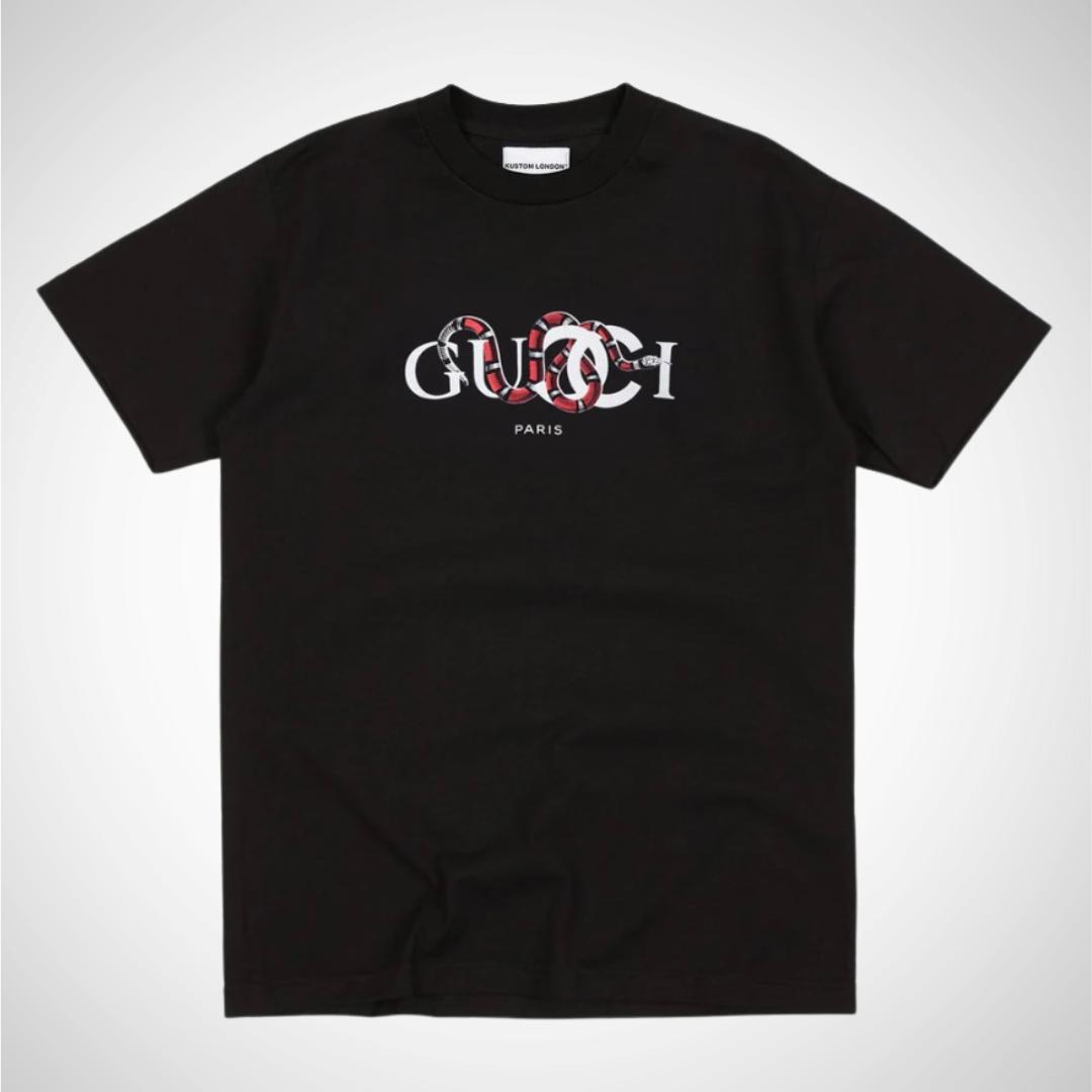 Kustom London GC Snakes T-Shirt Black