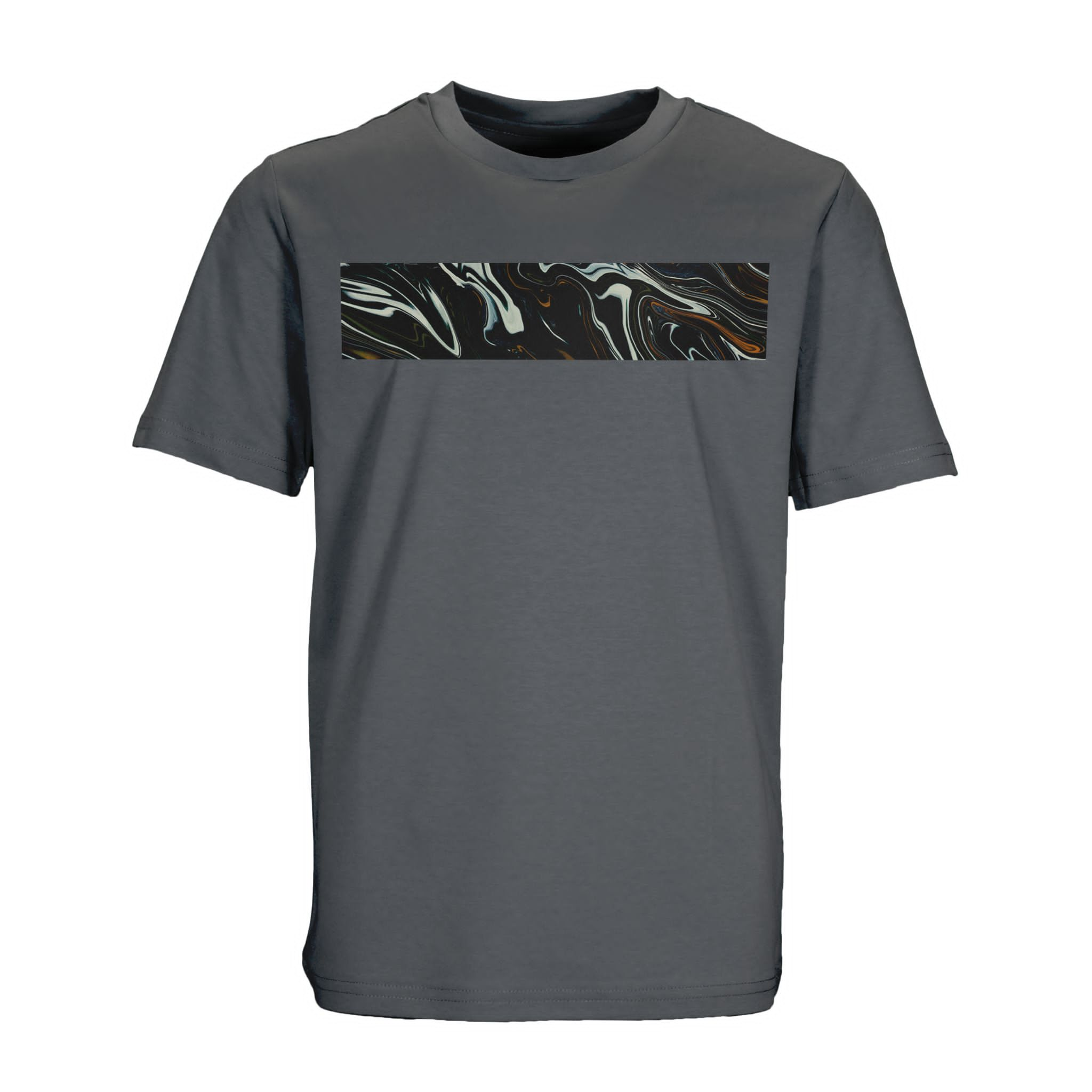 Moda Bandidos, Oil Black, Grey T-Shirt