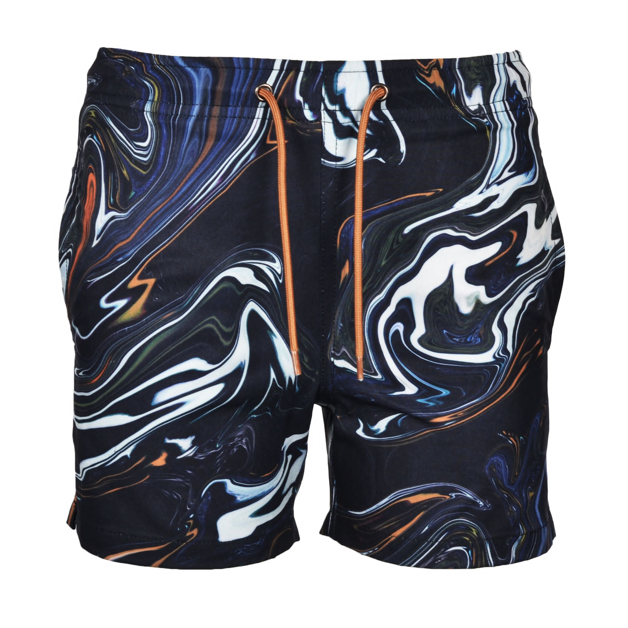 Moda Bandidos, Oil Black Swim Shorts