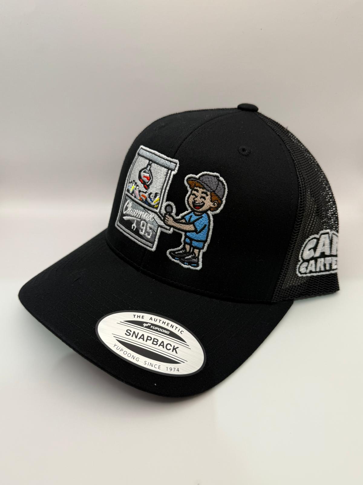 Cap Cartel 110 Picker Cap - Black (PRE-ORDER)