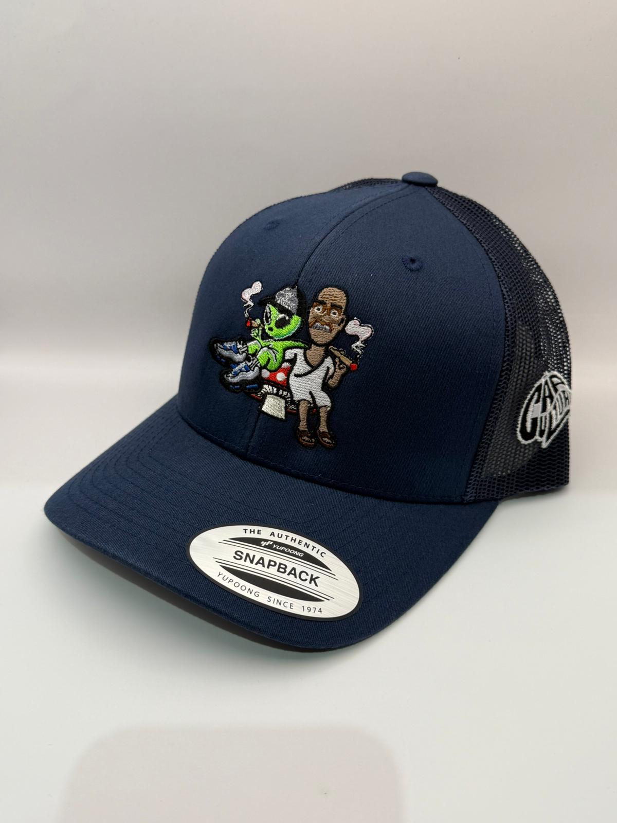 Cap Culture Ghandi X Alien - Navy