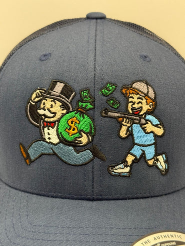 Cap Cartel Bank Robber Cap - Navy