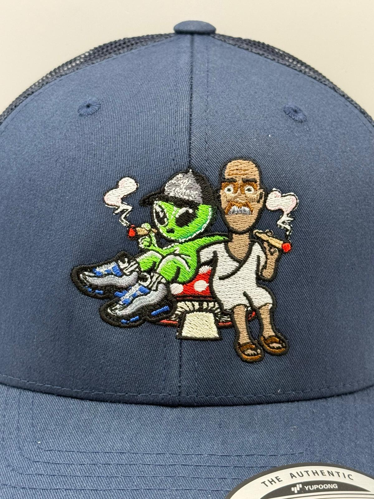 Cap Culture Ghandi X Alien - Navy