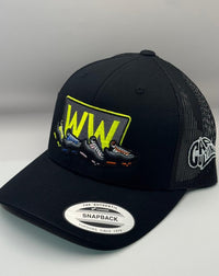 Wirral Webs Cap - Black