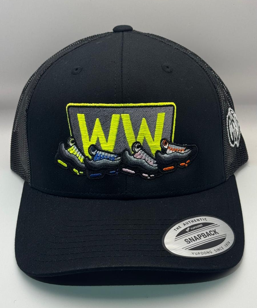 Wirral Webs Cap - Black