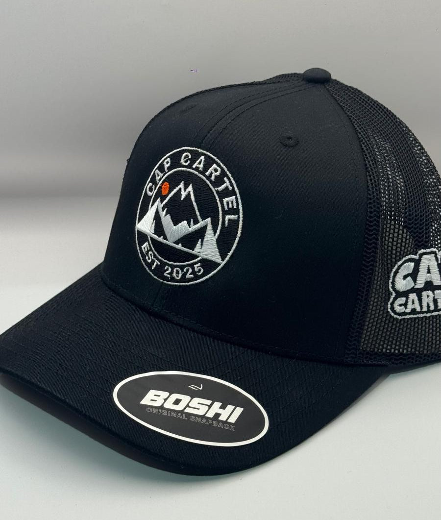Cap Cartel Mountain Cap - Black