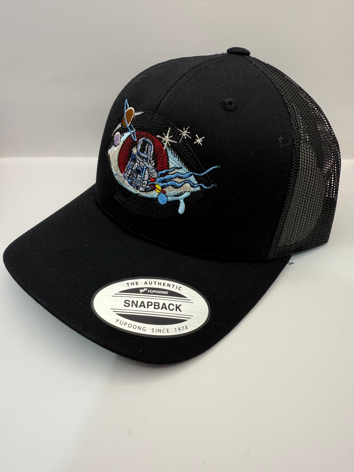 Cap Kids Trippy Eye Cap - Black