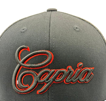 Capria Cap - Black/Red