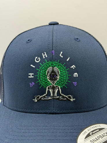 High Life Cap - Navy
