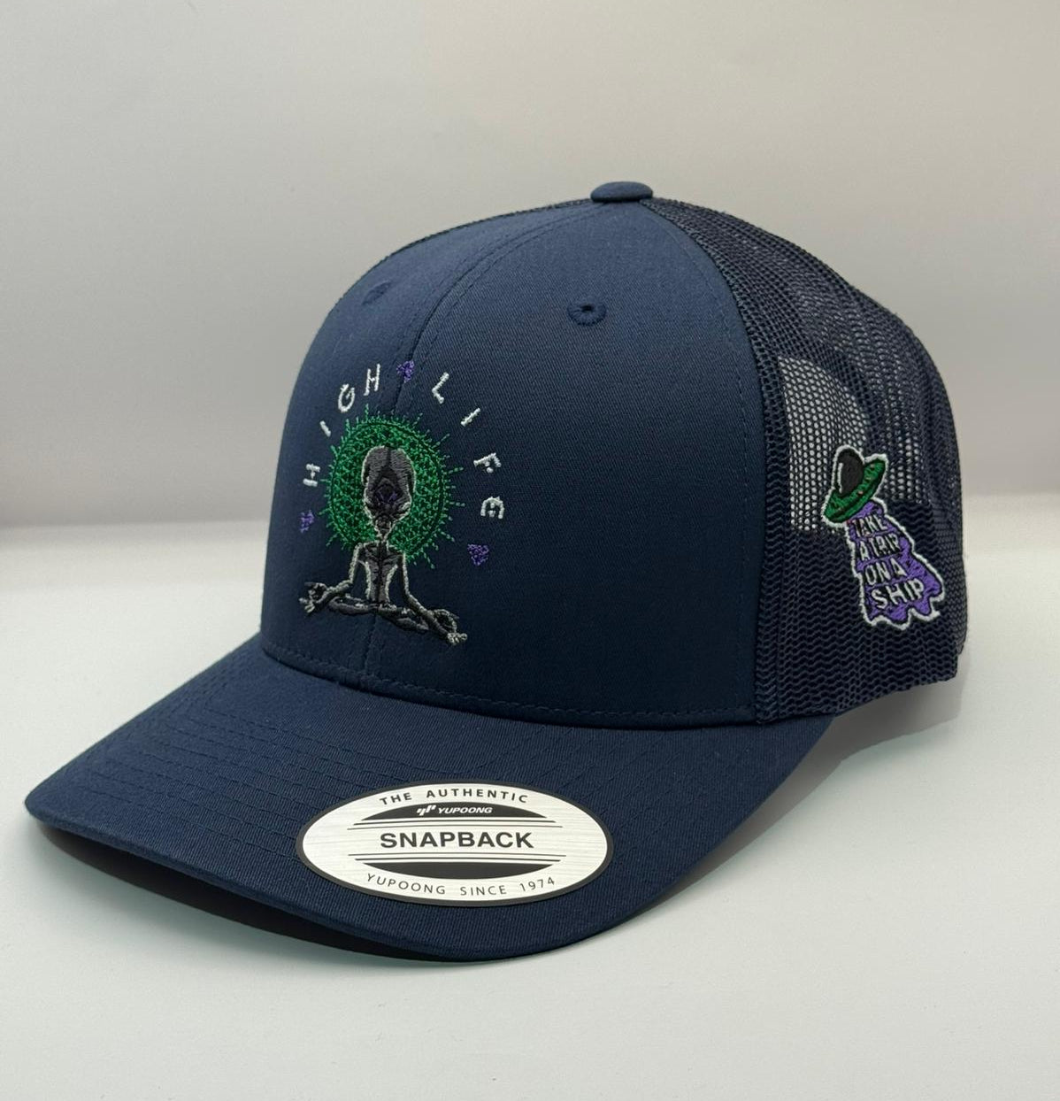 High Life Cap - Navy