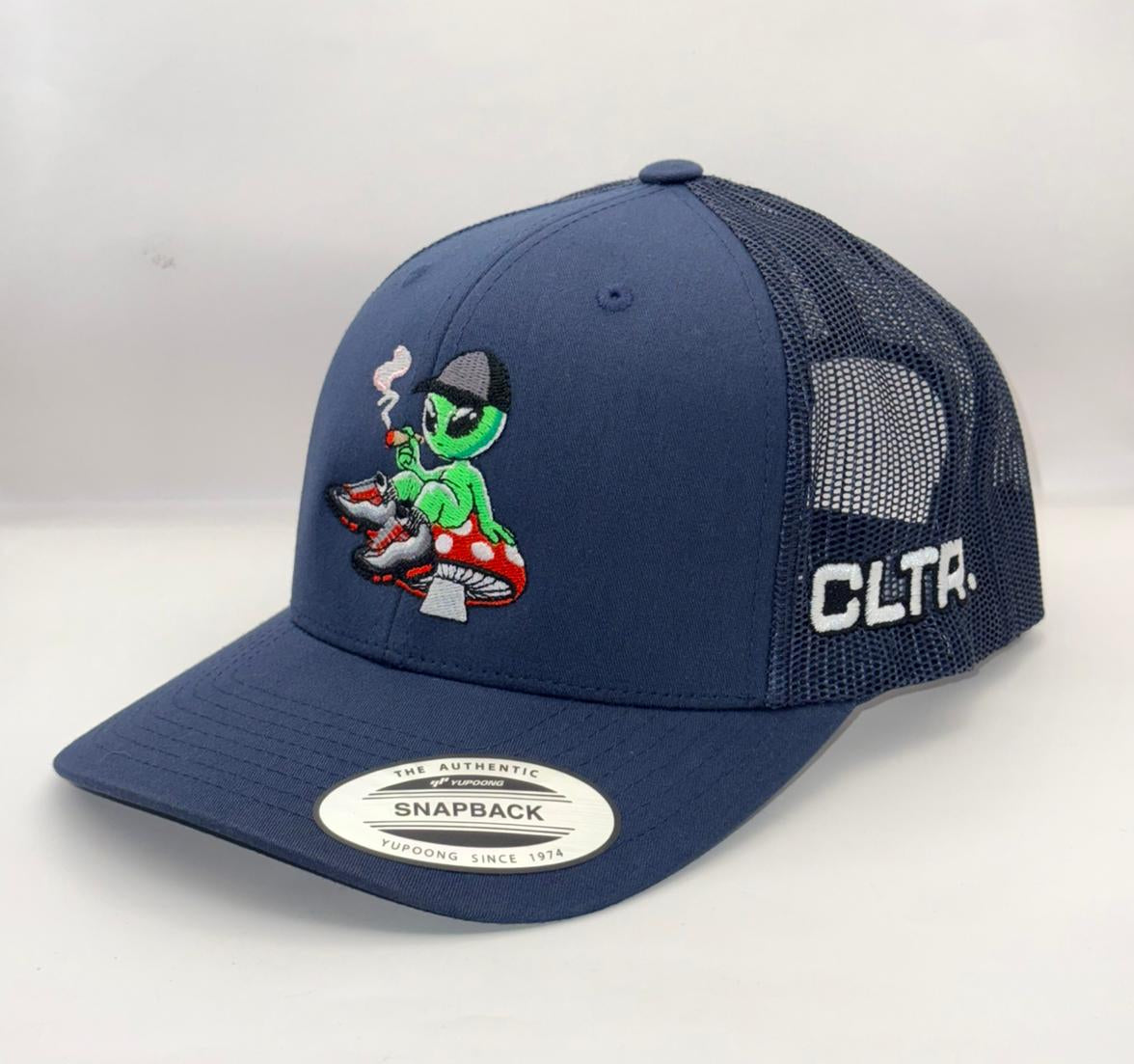 Cap Culture Alien Cap - Navy – Cavern Menswear