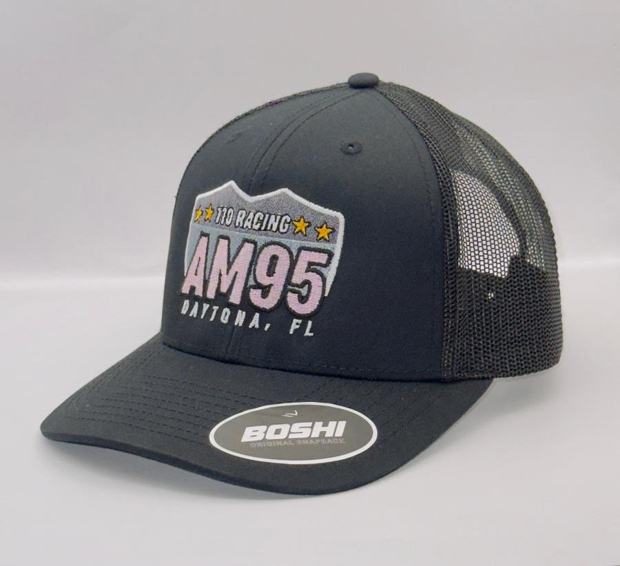 AM95 Pink Foam Cap - Black