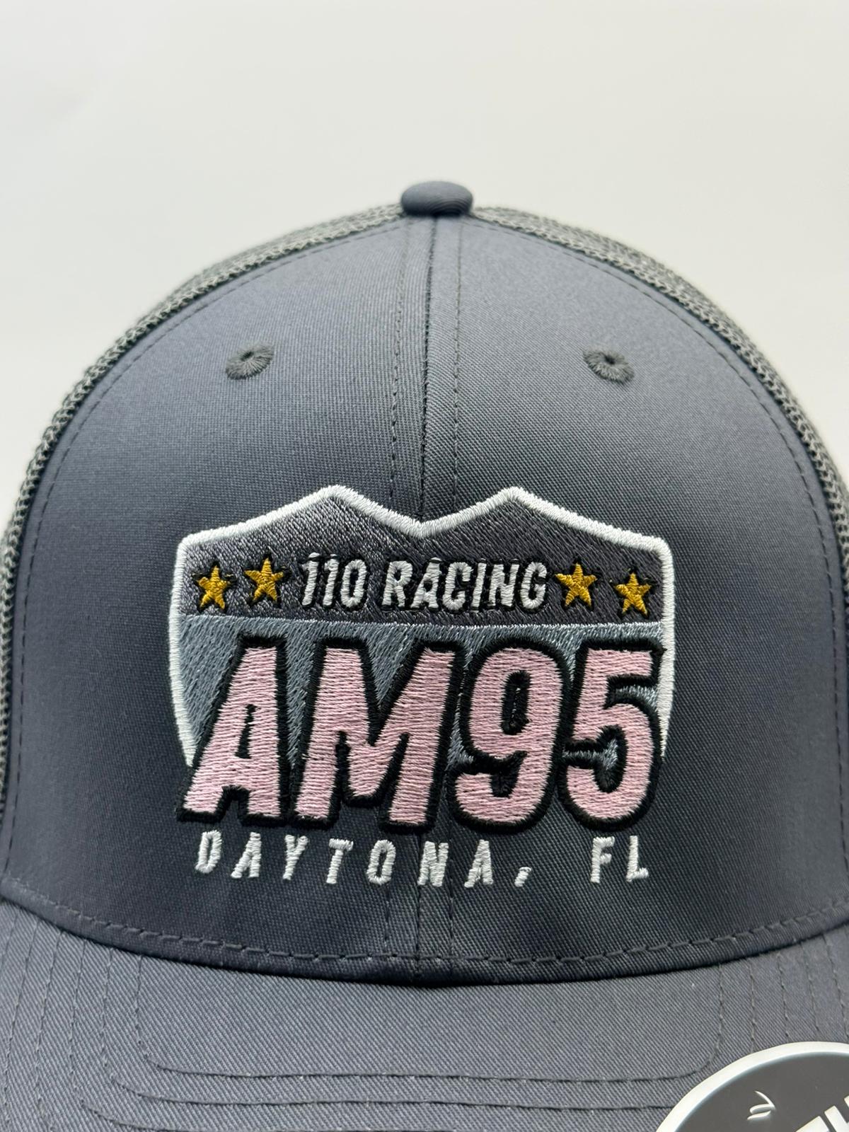 AM95 Pink Foam Cap - Grey