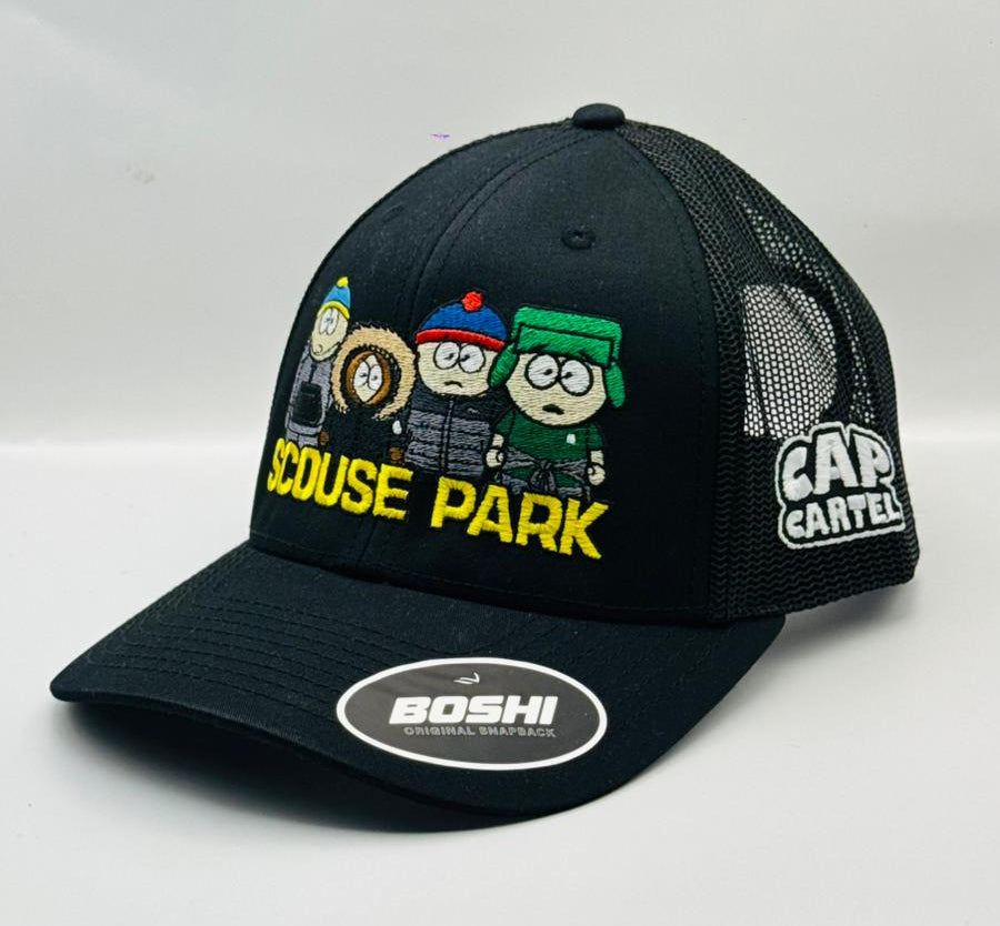 Cap Cartel Scouse Park Cap - Black