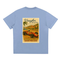 Vaughn Racing T-Shirt - Light Blue