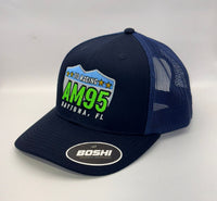 AM95 Green Apple Cap - Navy 2-Tone