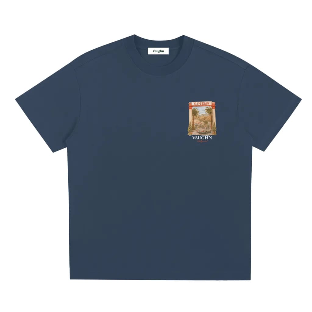 Vaughn Hollywood T-Shirt - Navy