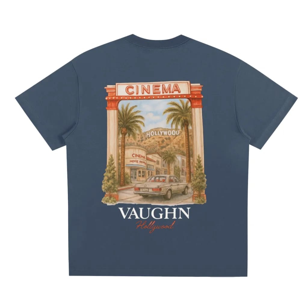 Vaughn Hollywood T-Shirt - Navy