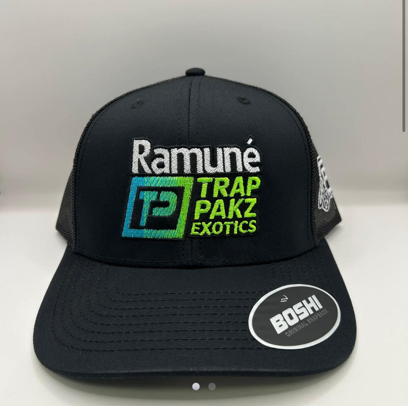Trap Pakz Ramune Cap - Black/Green (PRE-ORDER)