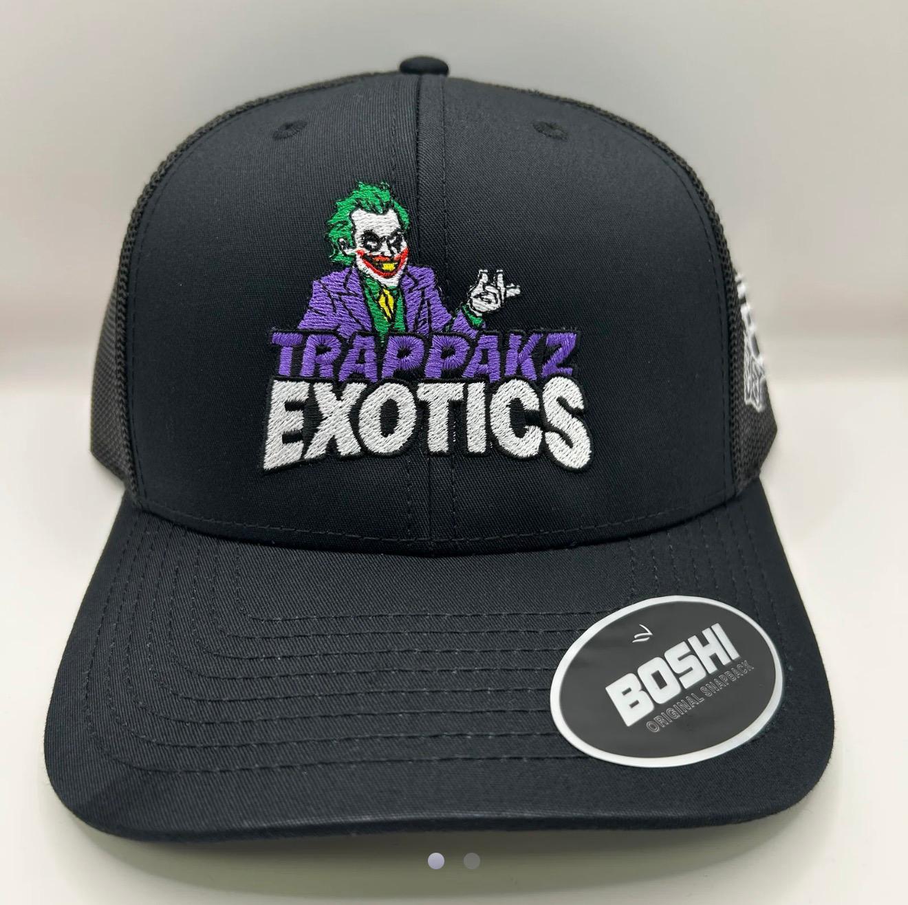 Trap Pakz Joker Cap - Black