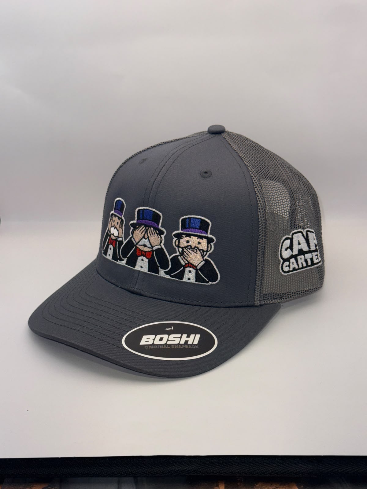 Cap Cartel See No Evil Grey