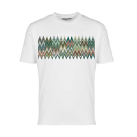 Moda Bandidos Scatter Zig T-Shirt - White/Multi