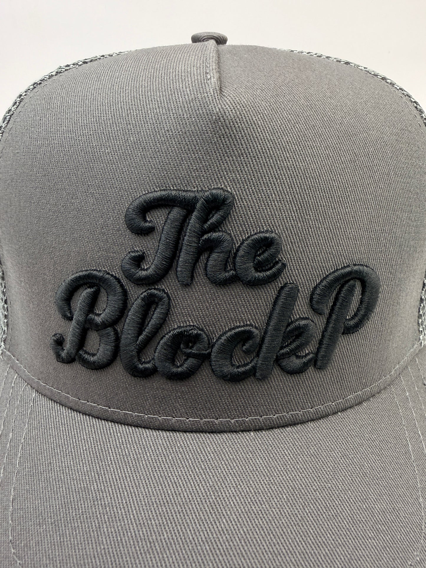Block P Logo Cap - Grey/Black