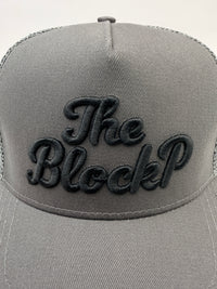 Block P Logo Cap - Grey/Black