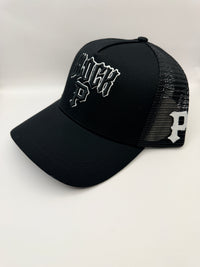 Block P Logo Cap - Black/White
