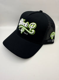 Block P OG Logo Neon Cap - Black/Yellow