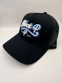 Block P OG Logo Neon Cap - Black/Blue