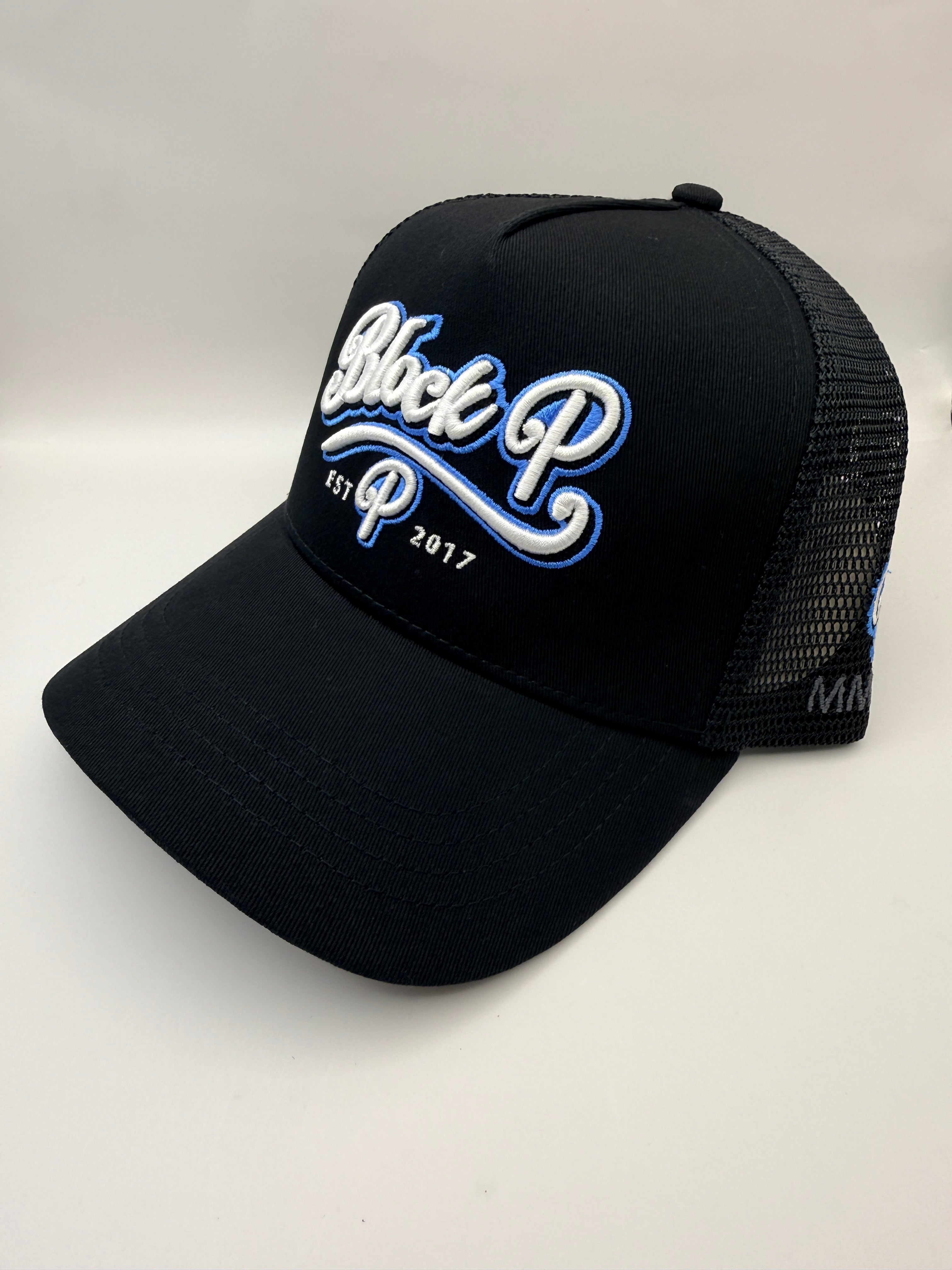 Block P OG Logo Cap - Black/Blue